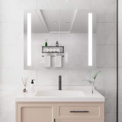 36 x 30 inch Medicine Cabinet with LED Vanity Mirror