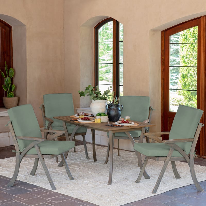 ARDEN Outdoor Dining Chair Cushion - 44"L x 20"W