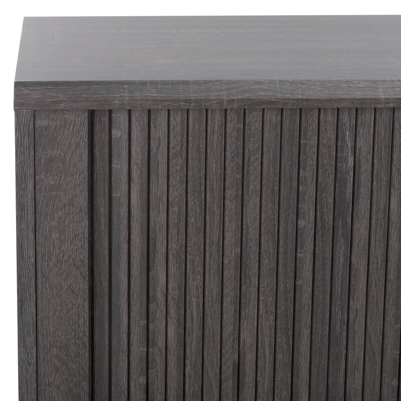 SAFAVIEH Home Aphra 59-inch 2 Door 3 Drawer Media Stand - 59Wx15Dx29H