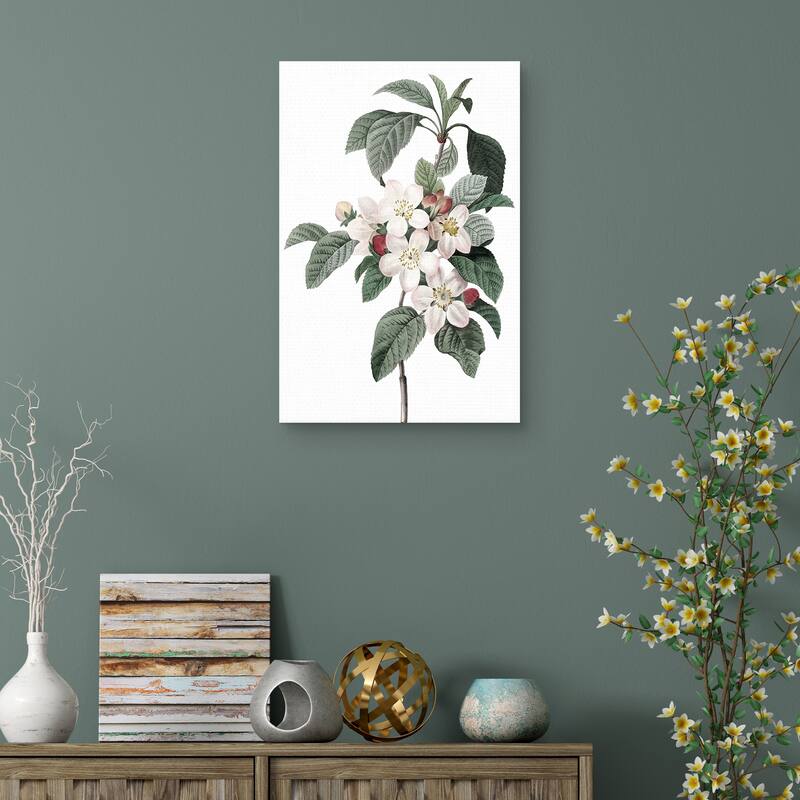 Apple Blossoms Crop Lite by Design Lab Canvas Art Print