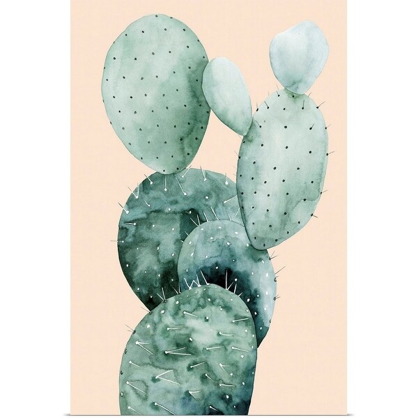 "Desert Prickles I" Poster Print