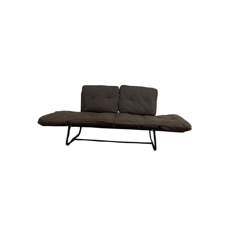 Metal Frame Futon Love Seat