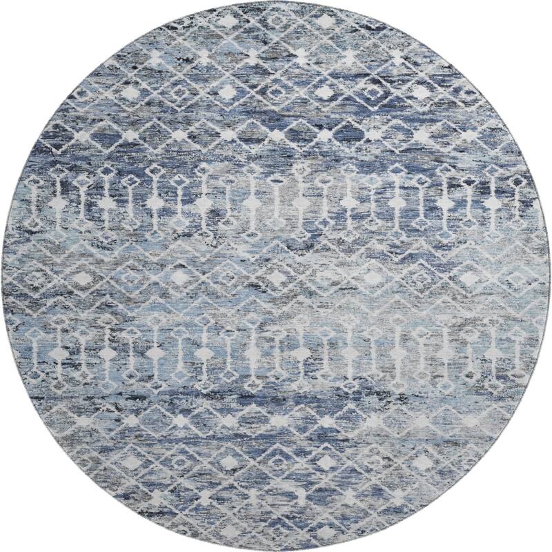 Premium Washable Super Soft Boho Trellis Mayfield Rug
