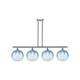 Option Brushed Satin Nickel / Sapphire Blue