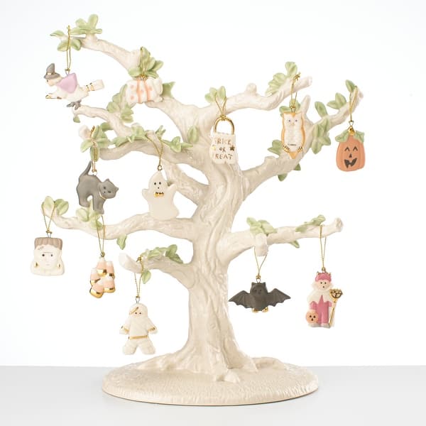 slide 2 of 3, Lenox Trick Or Treat 12-Piece Ornament & Tree Set