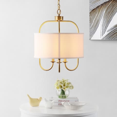 SAFAVIEH Lighting Jemmi 3-light LED Adjustable Pendant.
