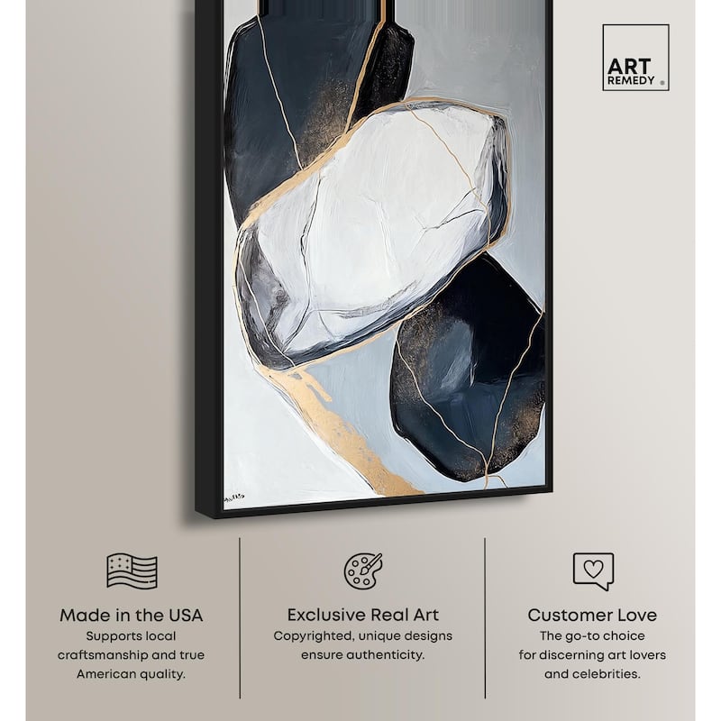 Mineral Essence I Canvas by Art Remedy