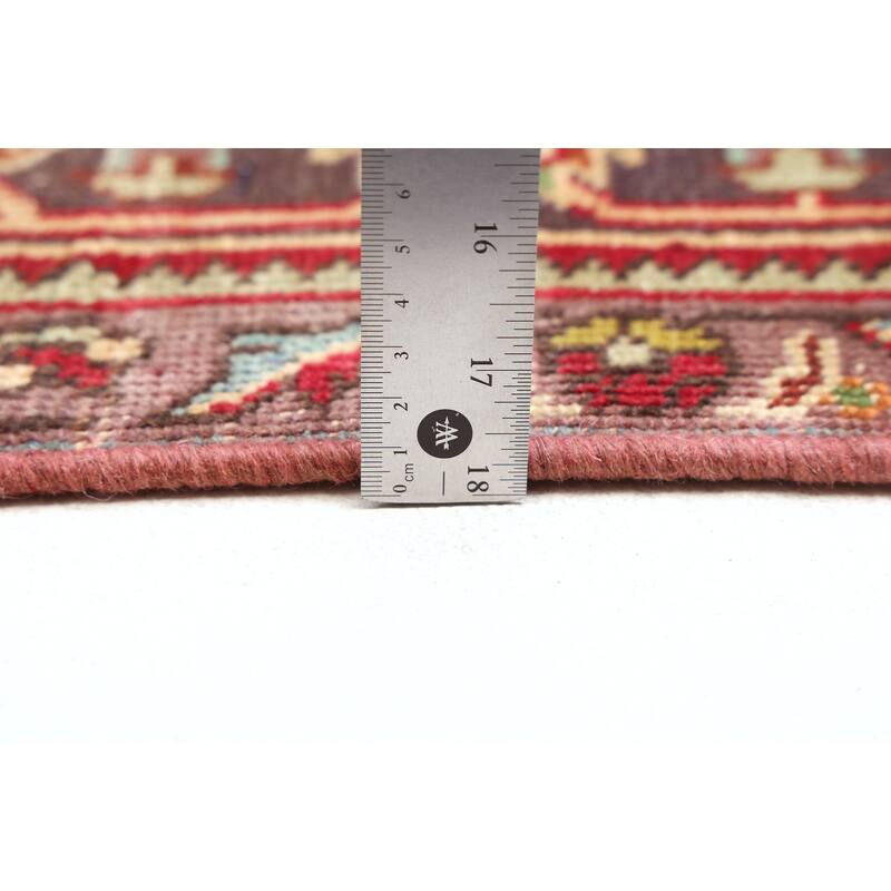 ECARPETGALLERY Hand-knotted Antalya Vintage Red Wool Rug - 6'10 x 9'7