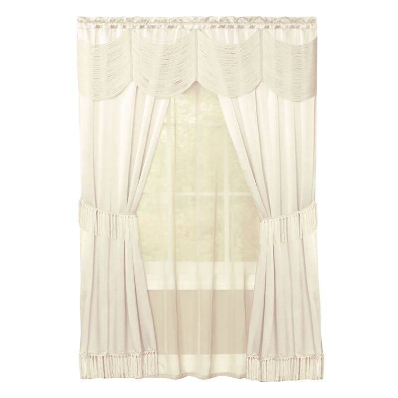 Achim Halley 6 Piece Window Curtain Set