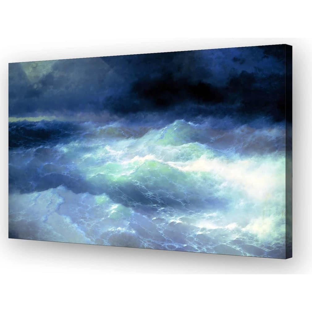 Wave Wall Art Framed Vintage Prints Between