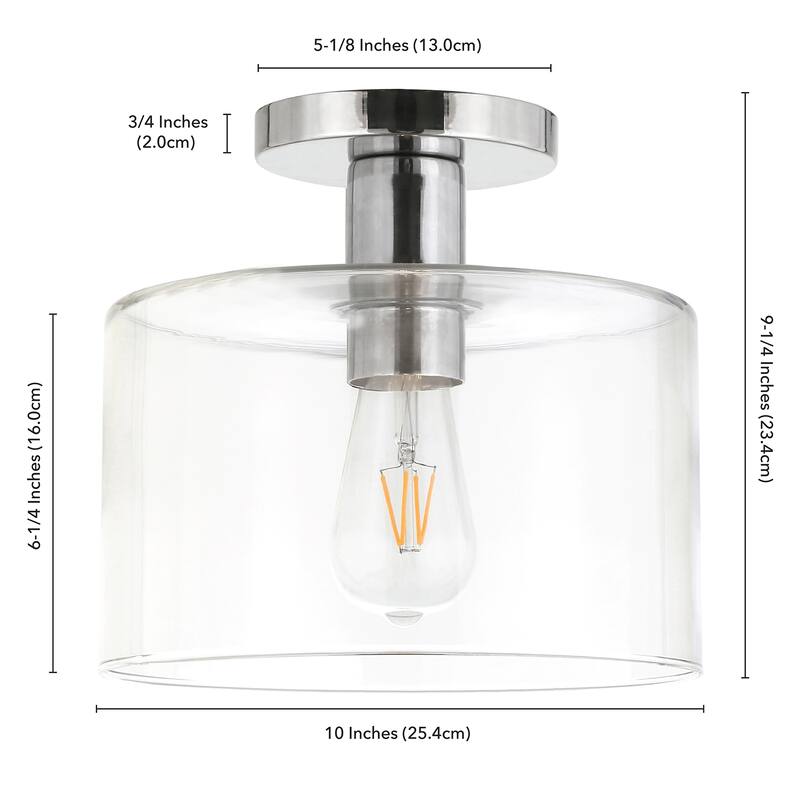 Henri Semi Flush Mount Ceiling Light