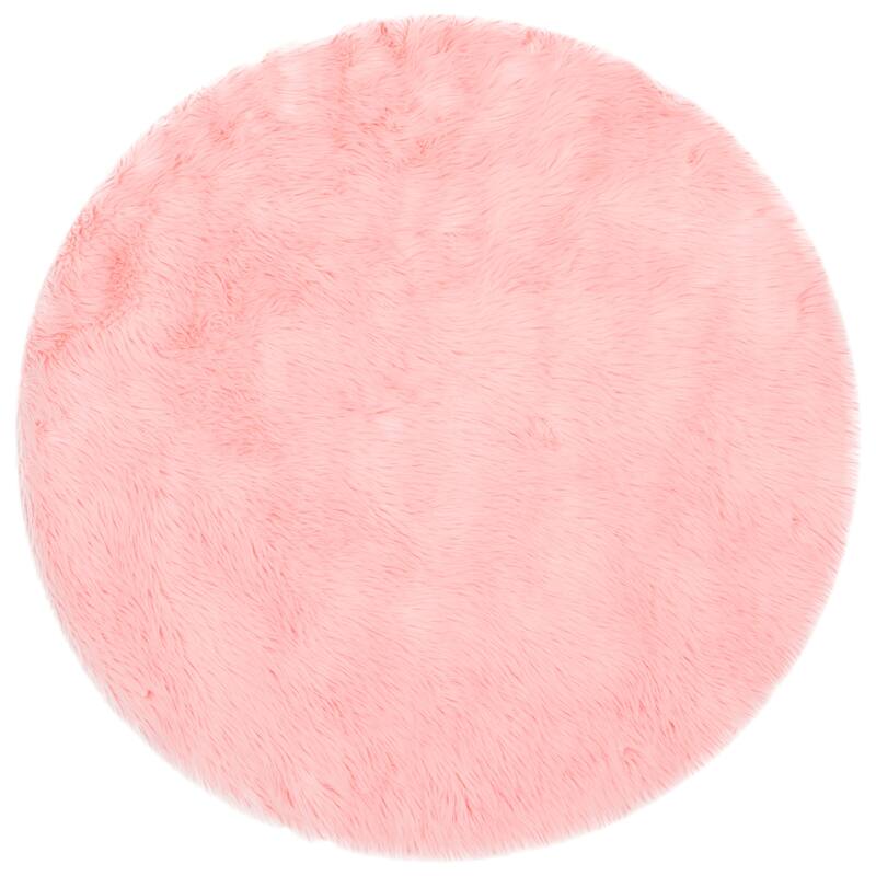 SAFAVIEH Faux Sheep Skin Alexandria 2.4-inch Thick Rug