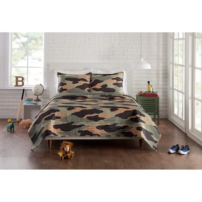 Urban Playground Covert Camo Quilt Set