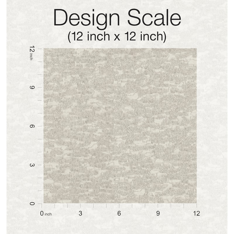 Gilbert White Non-Woven Unpasted Textures Weathered Cypress Wallpaper Covers about 60.75 sq. ft.