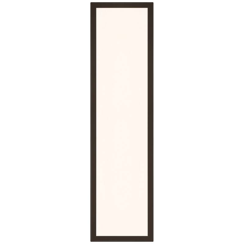 Access Lighting GEO Bi-Directional Large Outdoor LED Wall Sconce - Bronze Finish