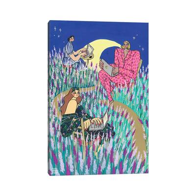 iCanvas "Allnighter" by Ping Hatta Canvas Print