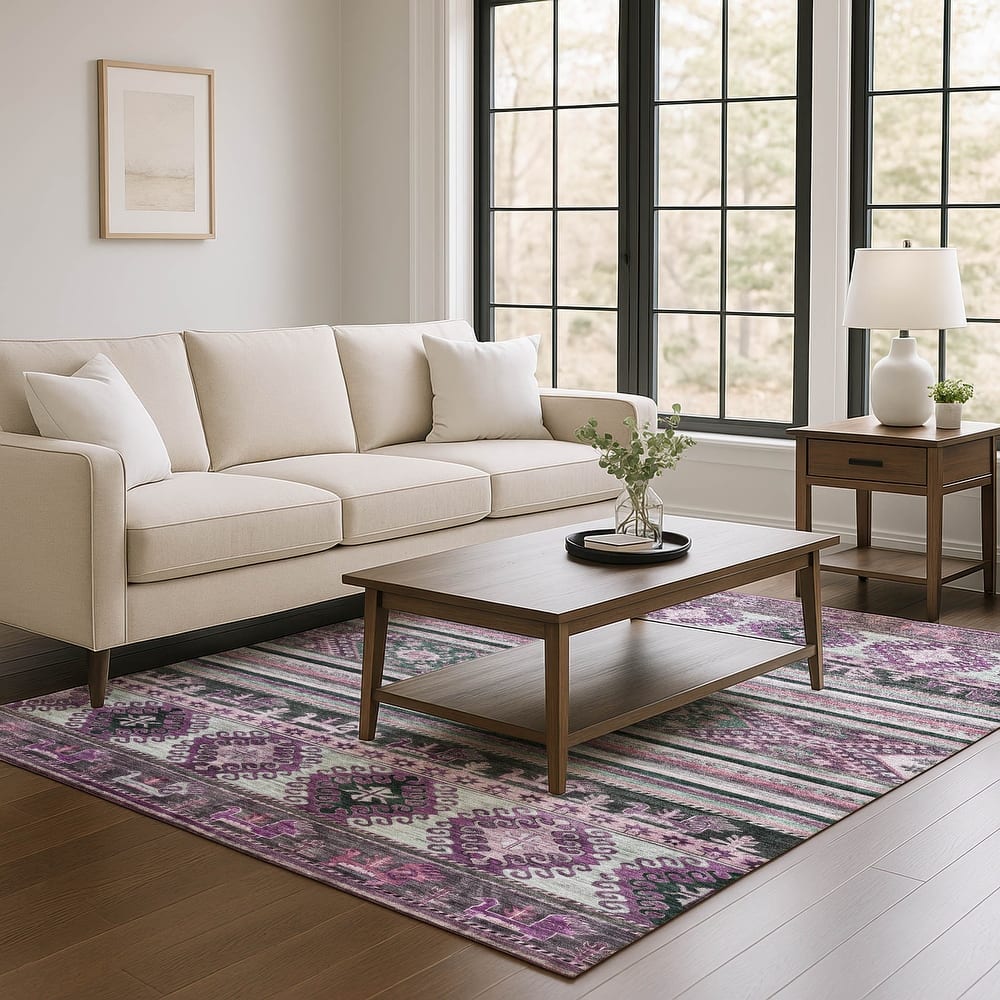 Premium Washable Super Soft Boho Global Mayfield Rug