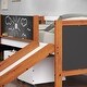 preview thumbnail 9 of 10, Low Loft Design Twin Loft Bed with Slide,Kids Loft Bed