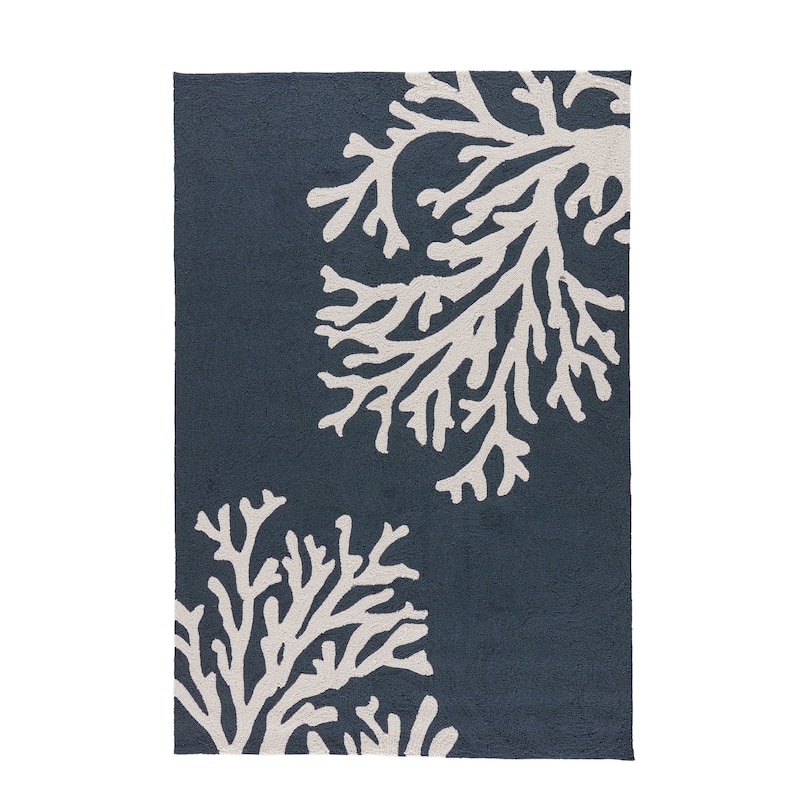 Saint Michaels Indoor/ Outdoor Floral Area Rug by Havenside Home