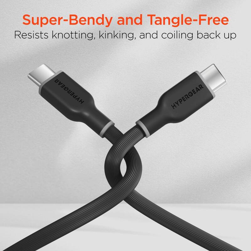 HyperGear Flexi PRO USB-C to USB-C Cable 4ft