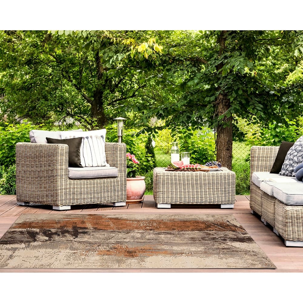 Liora Manne Marina Moderne Indoor/Outdoor Rug