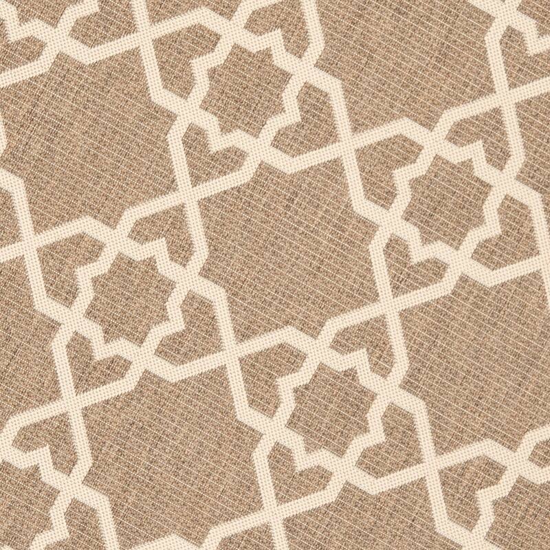 SAFAVIEH Courtyard Lawanda Trellis Indoor/ Outdoor Waterproof Patio Backyard Rug