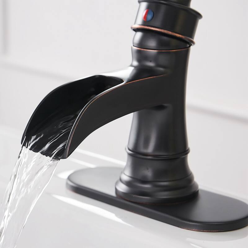 Single Handle Bathroom Vessel Sink Faucet -Oil Rubbed Bronze