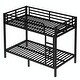 preview thumbnail 18 of 26, Metal Bunk Bed for Teens and Adults, Space-Saving, Noise-Reduced