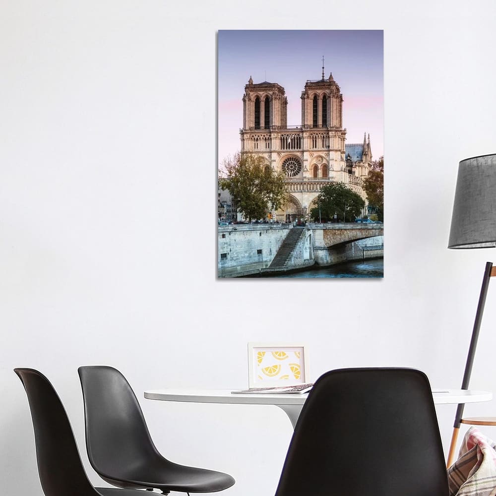 iCanvas "Notre Dame Sunset I" by Matteo Colombo Canvas Print