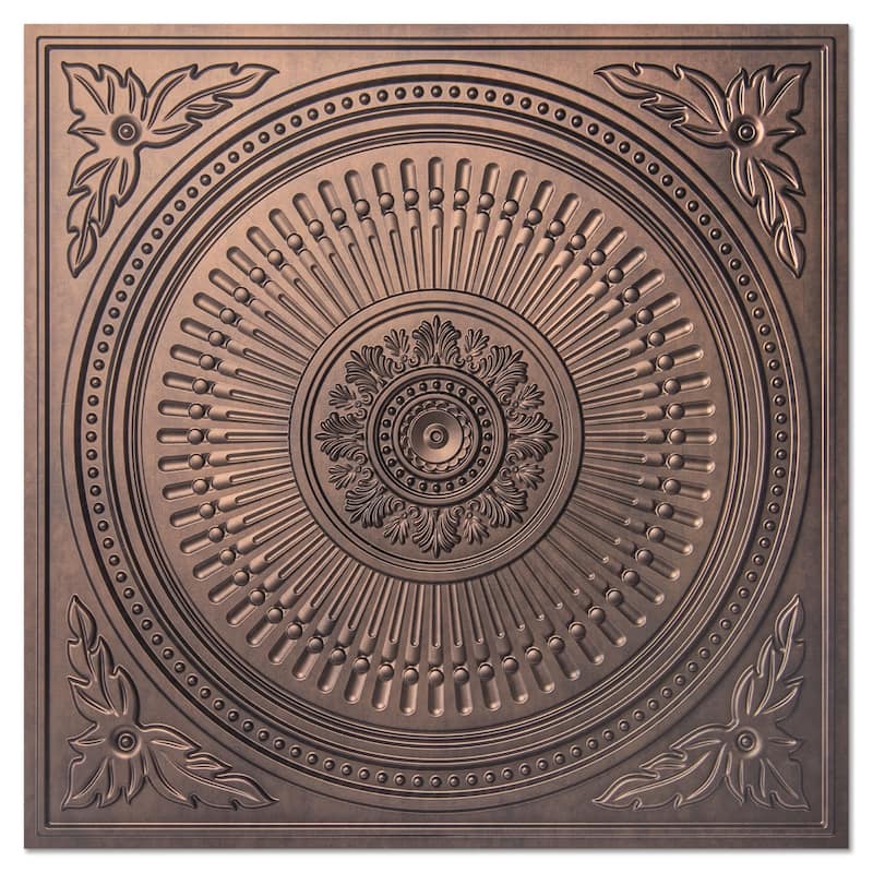 Art3d 12-Pack Drop Ceiling Tiles 24''X24'', Decorative PVC Ceiling Panels