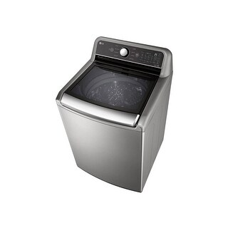 LG 5.5 cu.ft. Mega Capacity Smart wi-fi Enabled Top Load Washer with TurboWash3D Technology - Graphite Steel