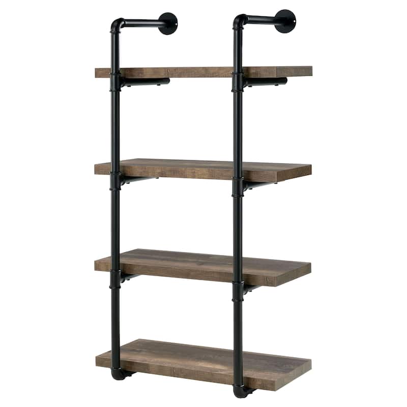 Elmcrest Farmhouse 24-inch 4-shelf Wall Bookshelf