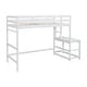 preview thumbnail 15 of 16, Twin Size Loft Bed Kids Bed with Platform Ladders and Guardrails, Grey