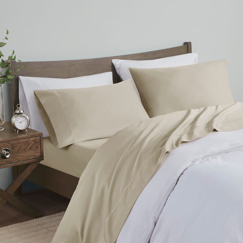 Madison Park 600 Thread Count Pima Cotton Sheet Set