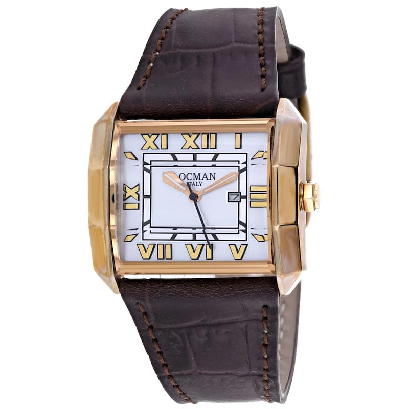 Locman Women's Classic Silver Dial Watch - 233MOPWH/BR LE - 6 (36)