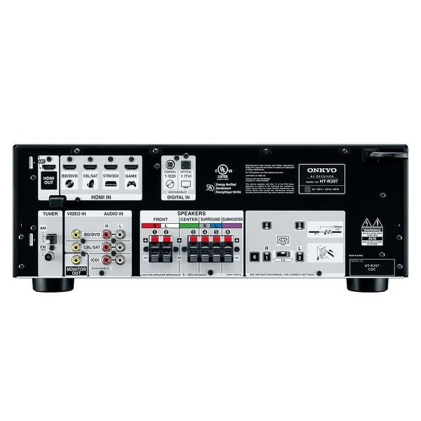 Onkyo HT-S3900 5.1-Channel Home Theater Receiver//Speaker Package