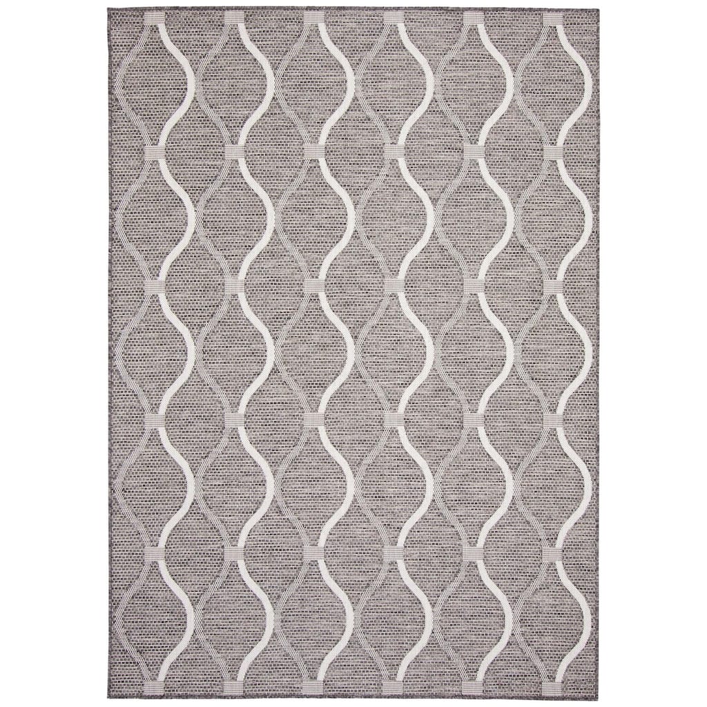 ECARPETGALLERY Veranda Abstract Indoor/ Outdoor Rug