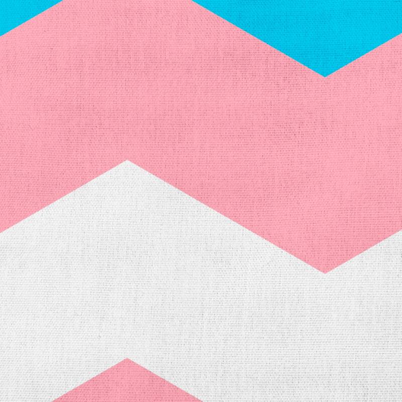 Pride Chevron Outdoor Throw Pillow