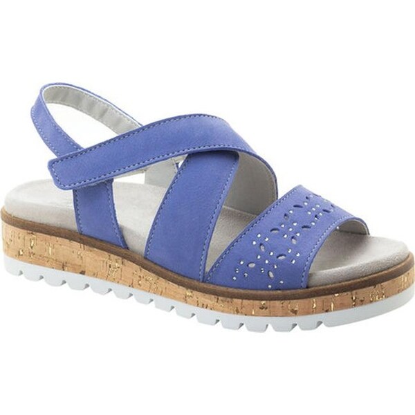 lavender strappy sandals