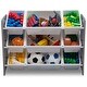 preview thumbnail 2 of 3, MySize 9 Bin Plastic Toy Organizer