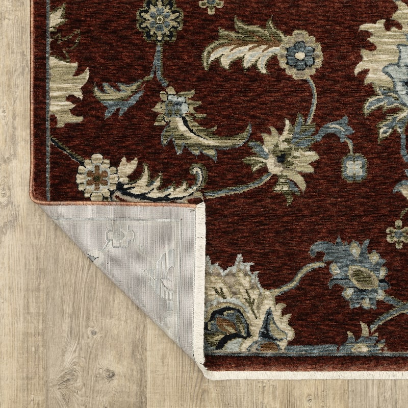 Style Haven Caiden Traditional Floral Area Rug