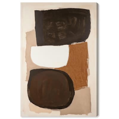 Asymmetrical Balance II Canvas by Art Remedy, Gallery Wrapped