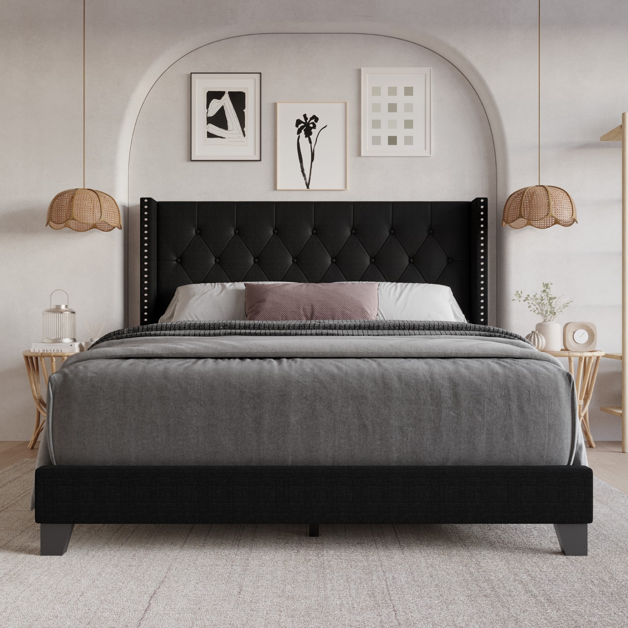 Option Linen Black