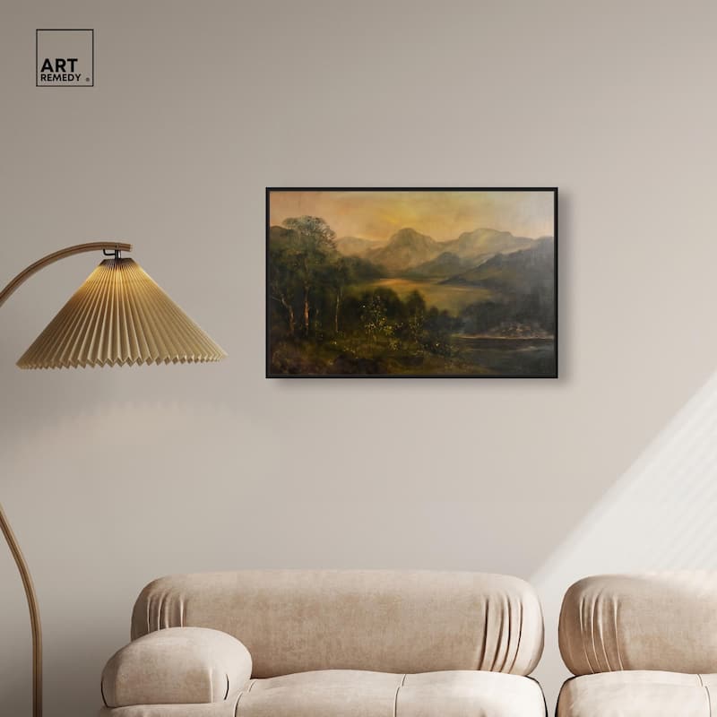 Highland Hues Canvas by Art Remedy