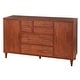 preview thumbnail 14 of 18, Lifestorey Ana Mid-Century Buffet/Sideboard Oak