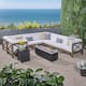 Option gray finish  + dark gray+ white cushion