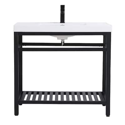 Elegant Lighting VF14036 Raya 36" Specialty Cast Iron Console Bathroom