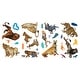 preview thumbnail 3 of 2, Brown The Lion King Character Wall Decals by RoomMates