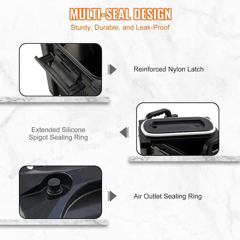 Insulated Beverage Dispenser for Hot Tea Coffee Water Restaurant Drink Shop