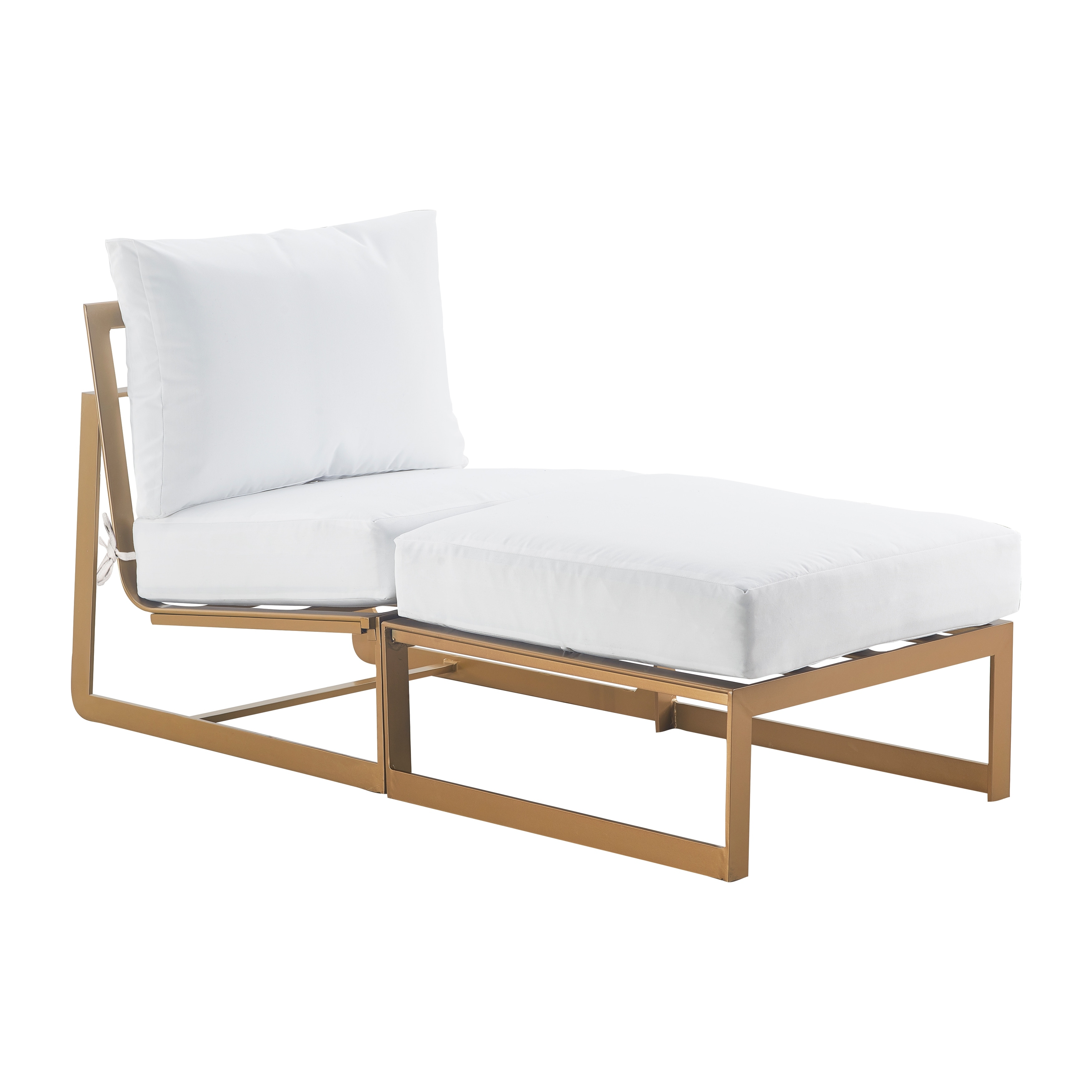 Elle Decor Mirabelle Outdoor Armless Lounge 29 Chair French Gold Overstock 21944702 Find modern and trendy armless lounge chair to make your home look chic and elegant, only on alibaba.com. overstock com